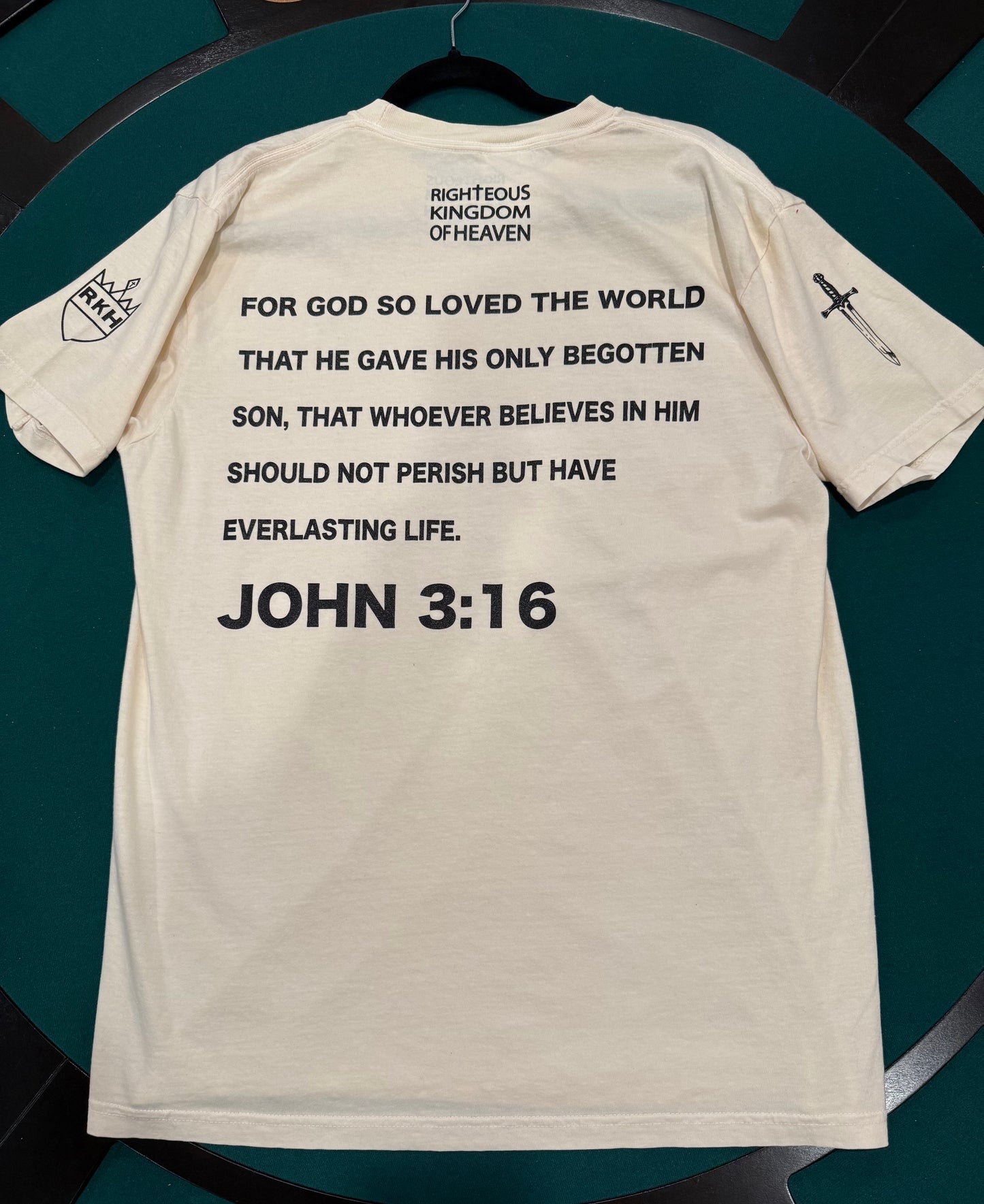 RKH John 3:16 Ivory T Shirt