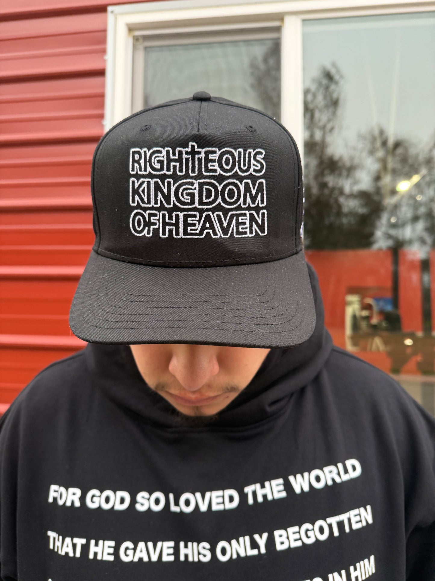RKH Matthew 4 17 Black Hat Embroidered