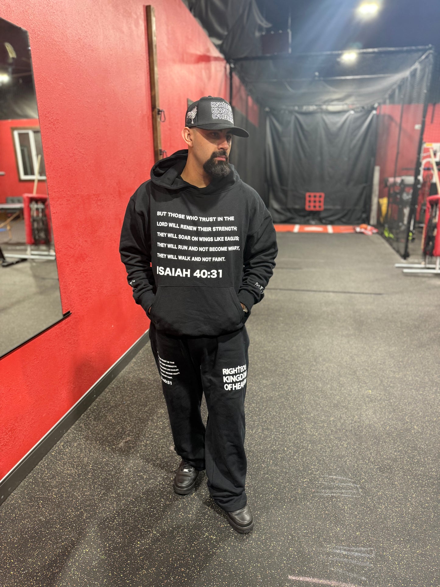 RKH Isaiah 40:31 Black Eagle Set