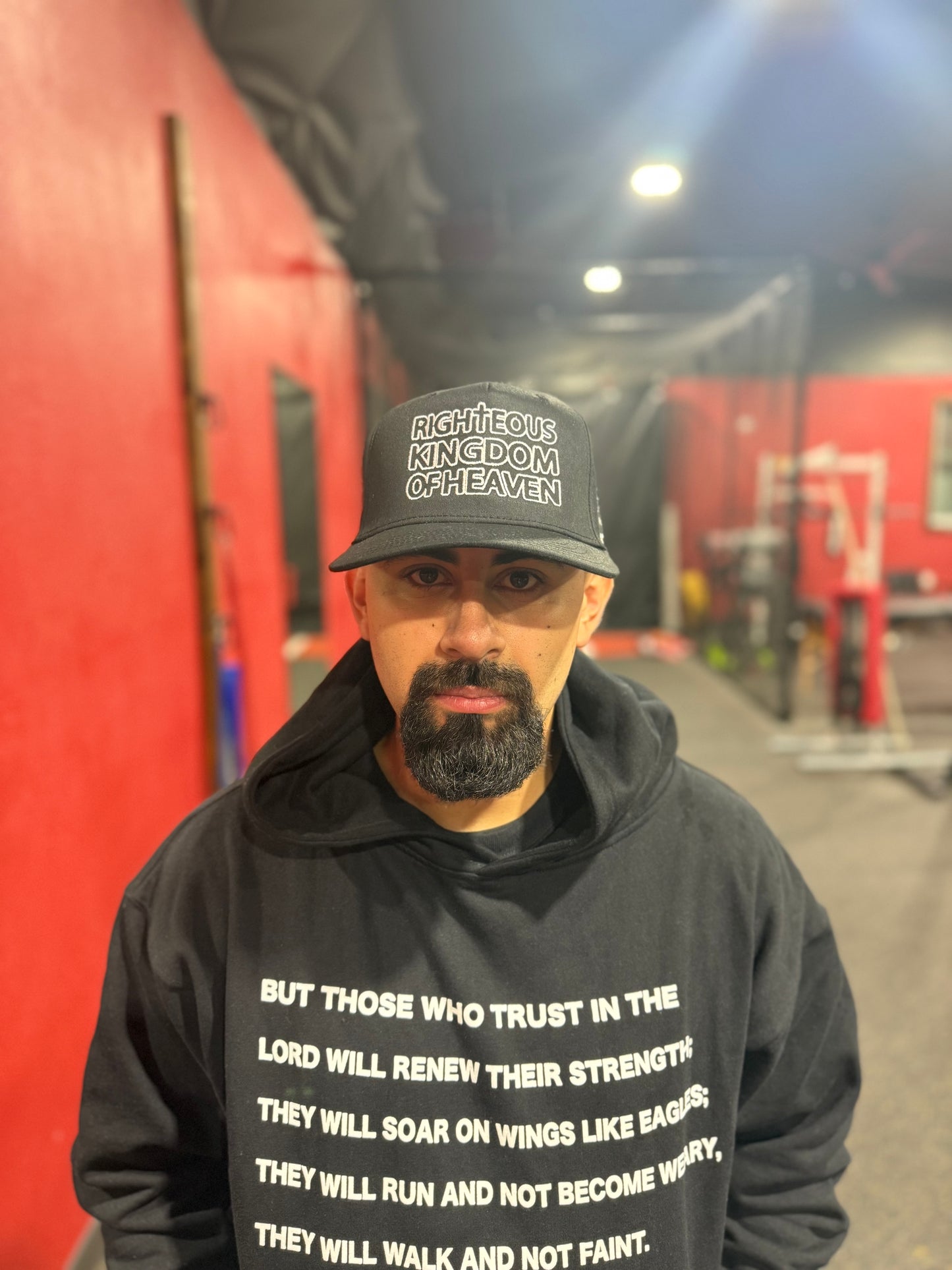 RKH Matthew 4 17 Black Hat Embroidered