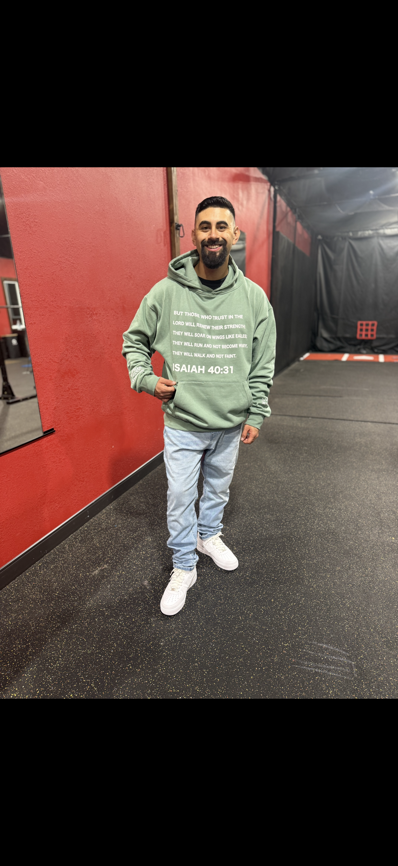RKH Isaiah 40:31 Evergreen Hoodie
