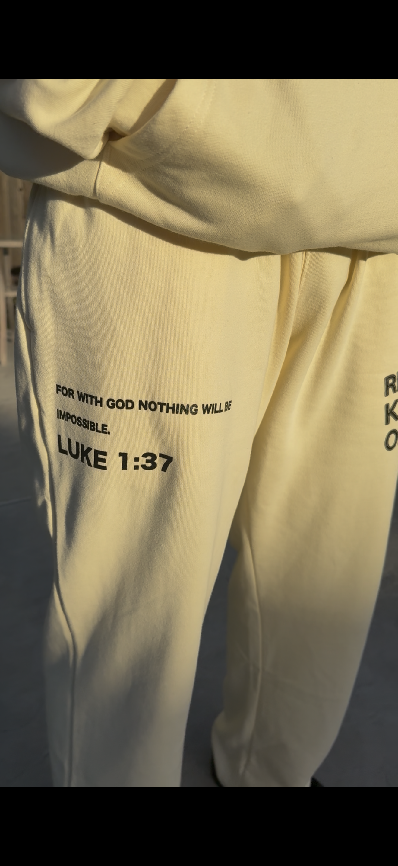 RKH Luke 1:37 Ivory Set