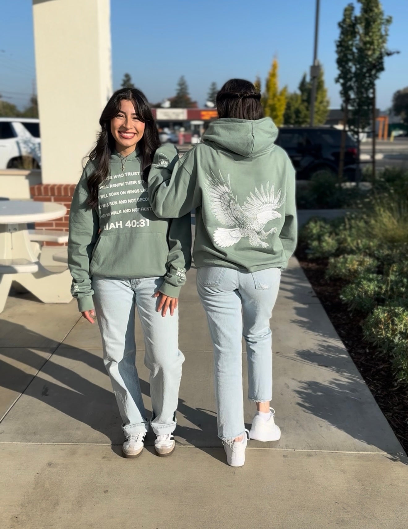 RKH Isaiah 40:31 Evergreen Hoodie