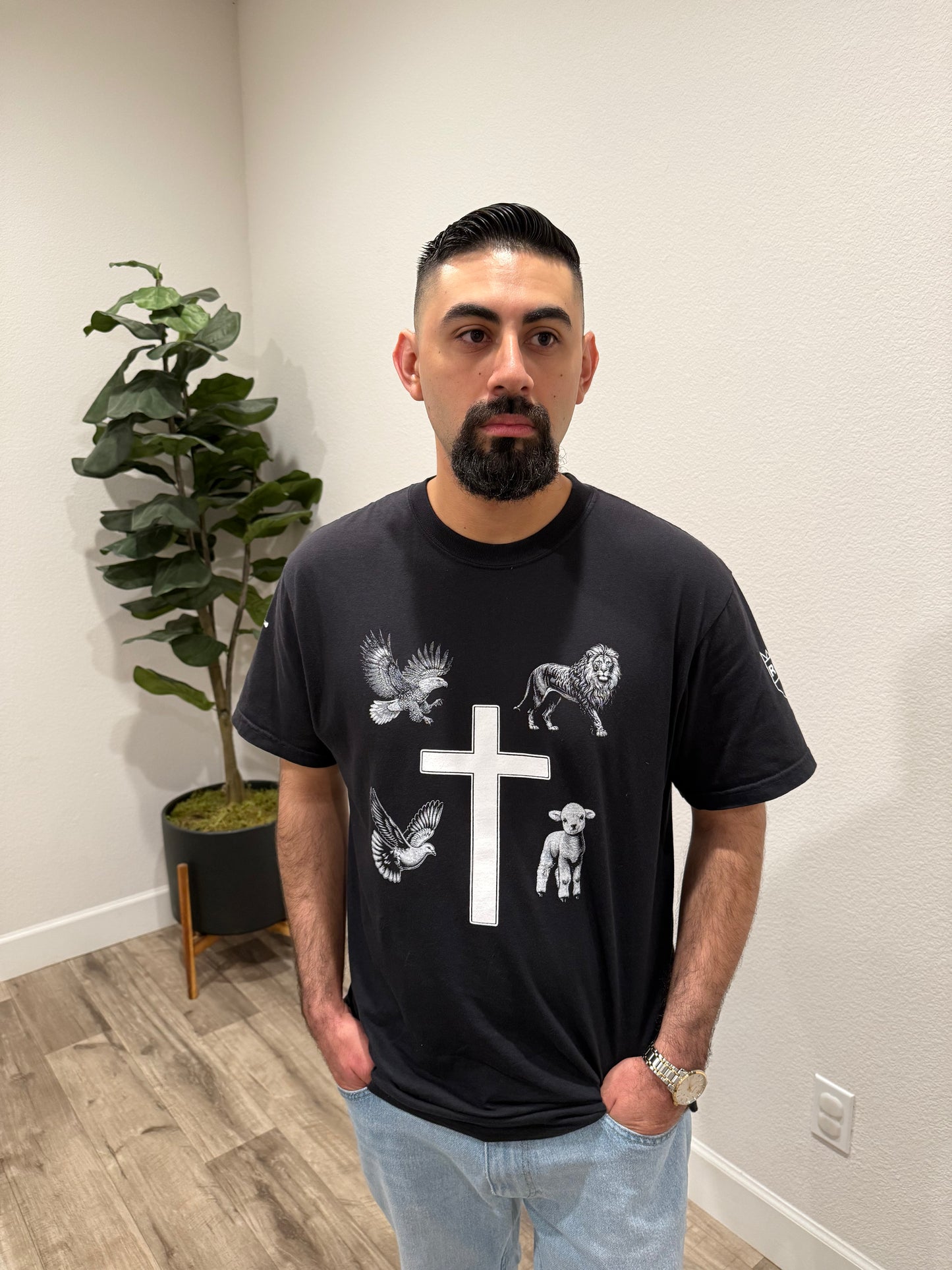 RKH Matthew 4:17 Black T Shirt