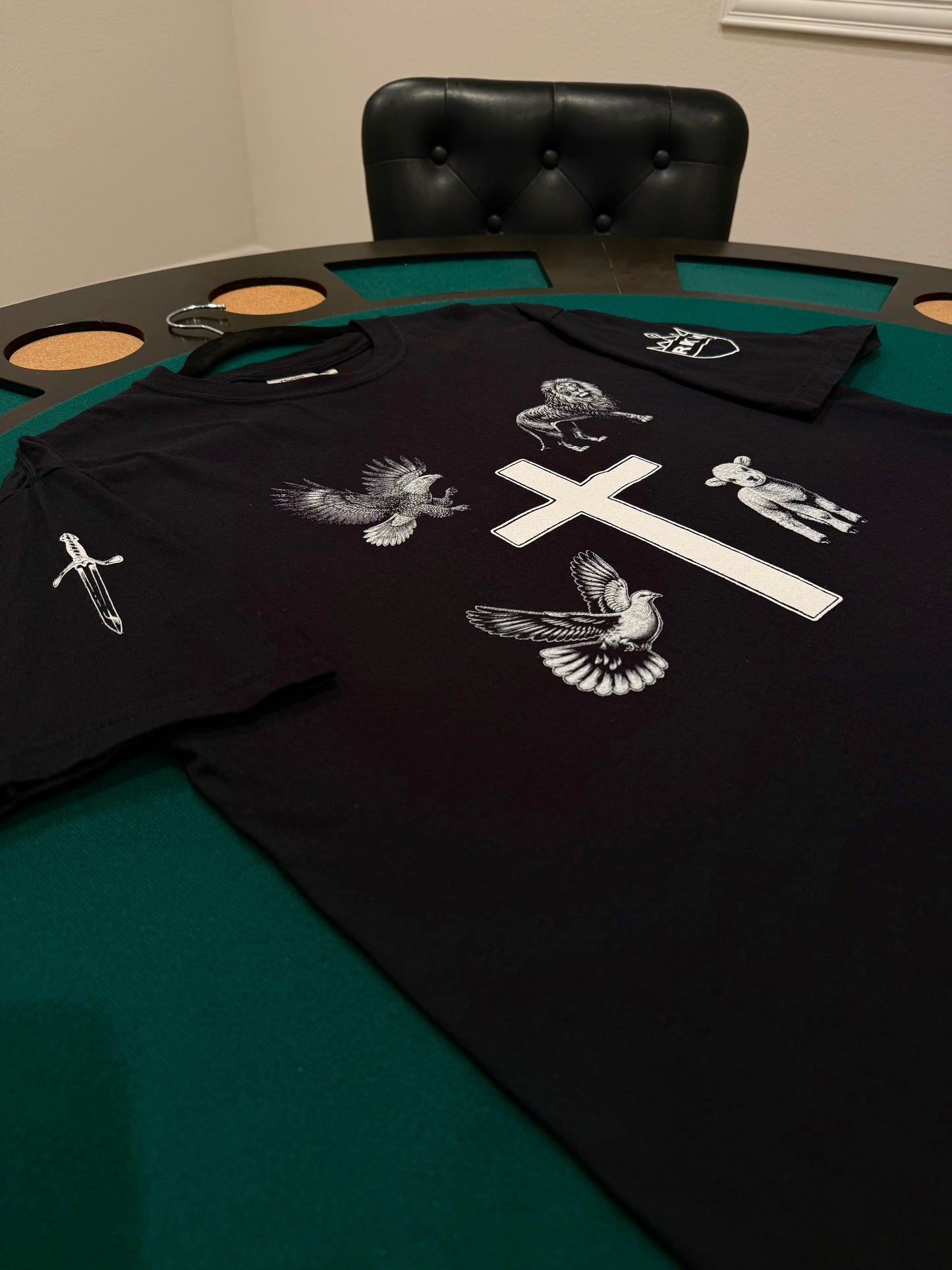 RKH John 3:16 Black T Shirt