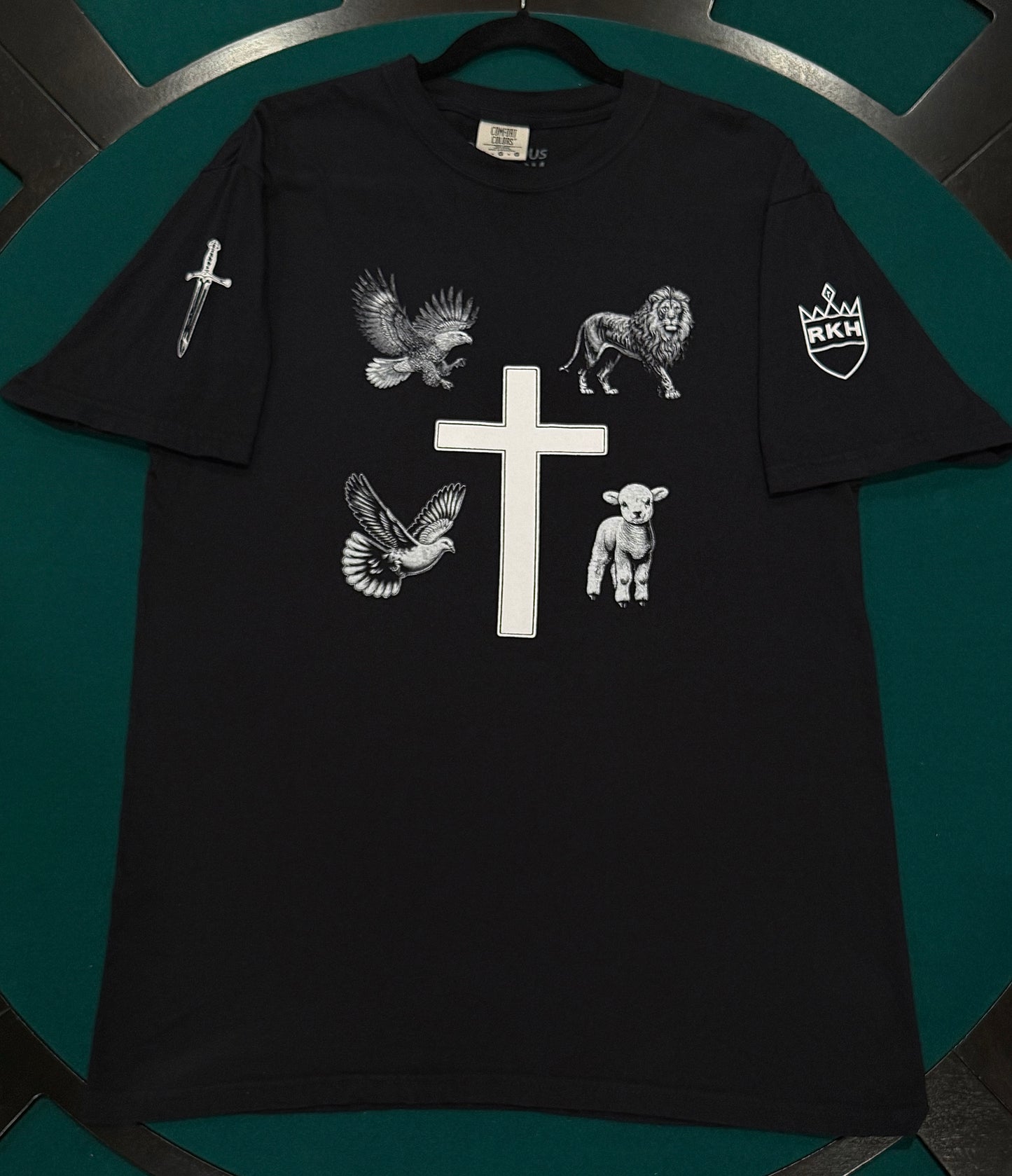 RKH Matthew 4:17 Black T Shirt