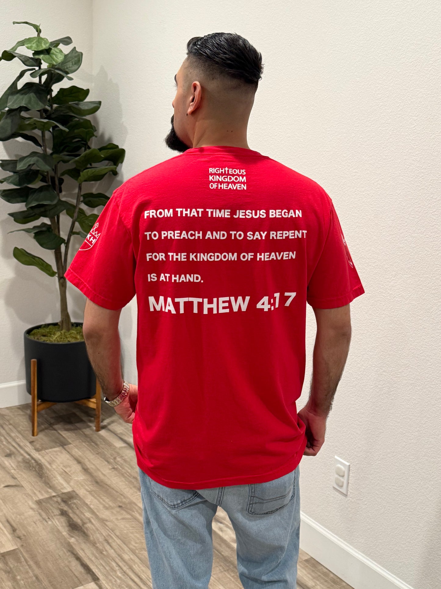 RKH Matthew 4:17 Red T Shirt